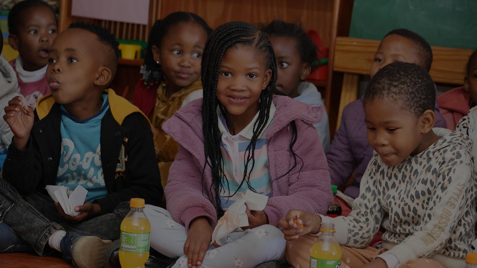 Reitumestse Academy children smiling