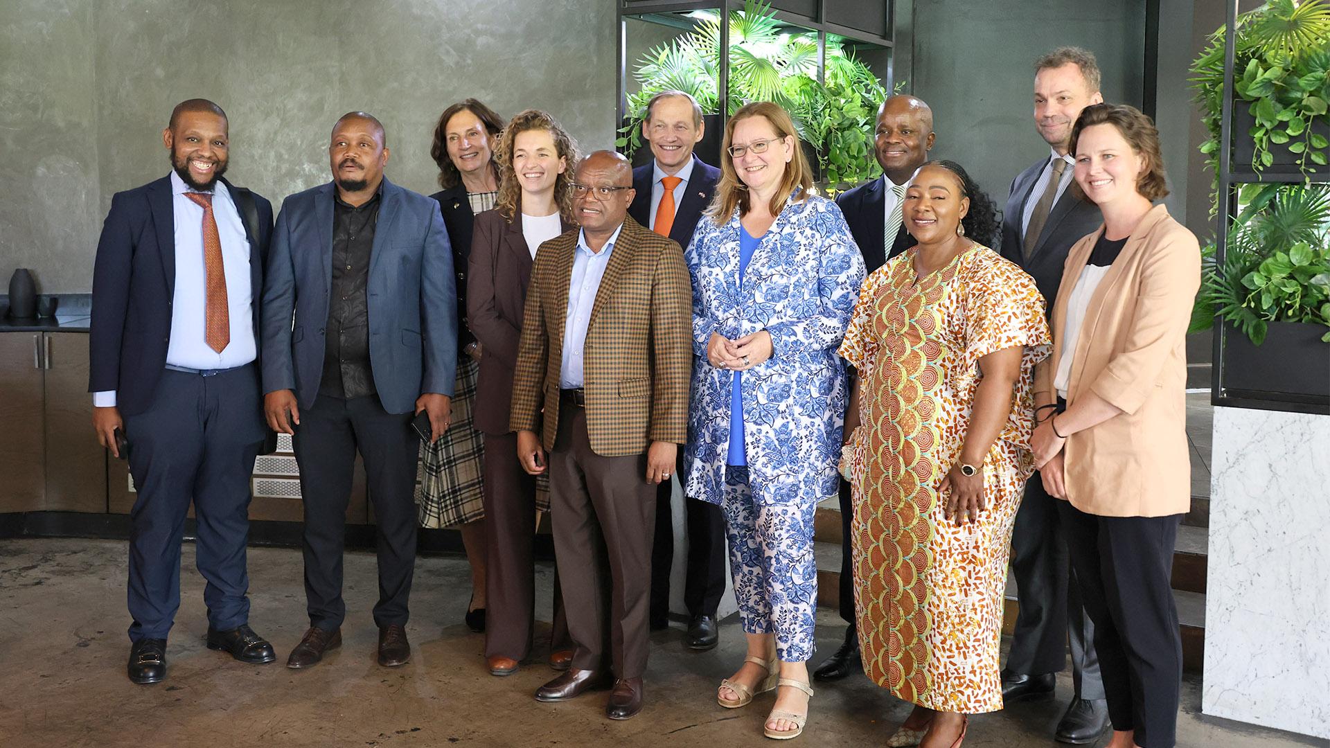 DBSA's IF, COJ, Netherlands signing